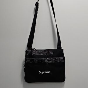 Supreme Black Crossbody Bag